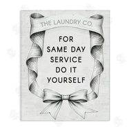 Lettered and Lined | Vintage Laundry Service Ribbon