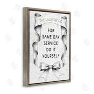 Lettered and Lined | Vintage Laundry Service Ribbon