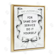 Lettered and Lined | Vintage Laundry Service Ribbon