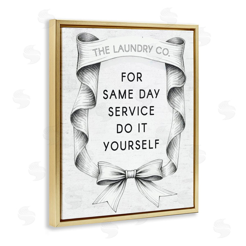 Lettered and Lined | Vintage Laundry Service Ribbon