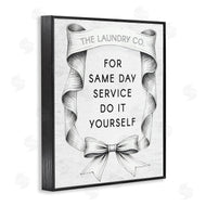 Lettered and Lined | Vintage Laundry Service Ribbon