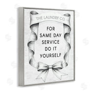 Lettered and Lined | Vintage Laundry Service Ribbon