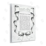 Lettered and Lined | Laundry Definition Vintage Bow
