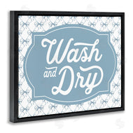 Lettered and Lined | Wash & Dry with Bow Pattern