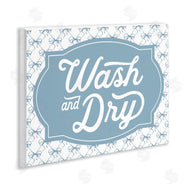 Lettered and Lined | Wash & Dry with Bow Pattern