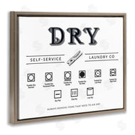 Lettered and Lined | Dry Cycle Instructions Chart