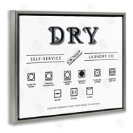 Lettered and Lined | Dry Cycle Instructions Chart