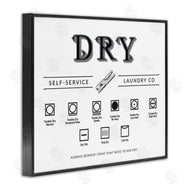 Lettered and Lined | Dry Cycle Instructions Chart