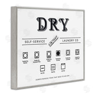 Lettered and Lined | Dry Cycle Instructions Chart