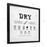 Lettered and Lined | Dry Cycle Instructions Chart