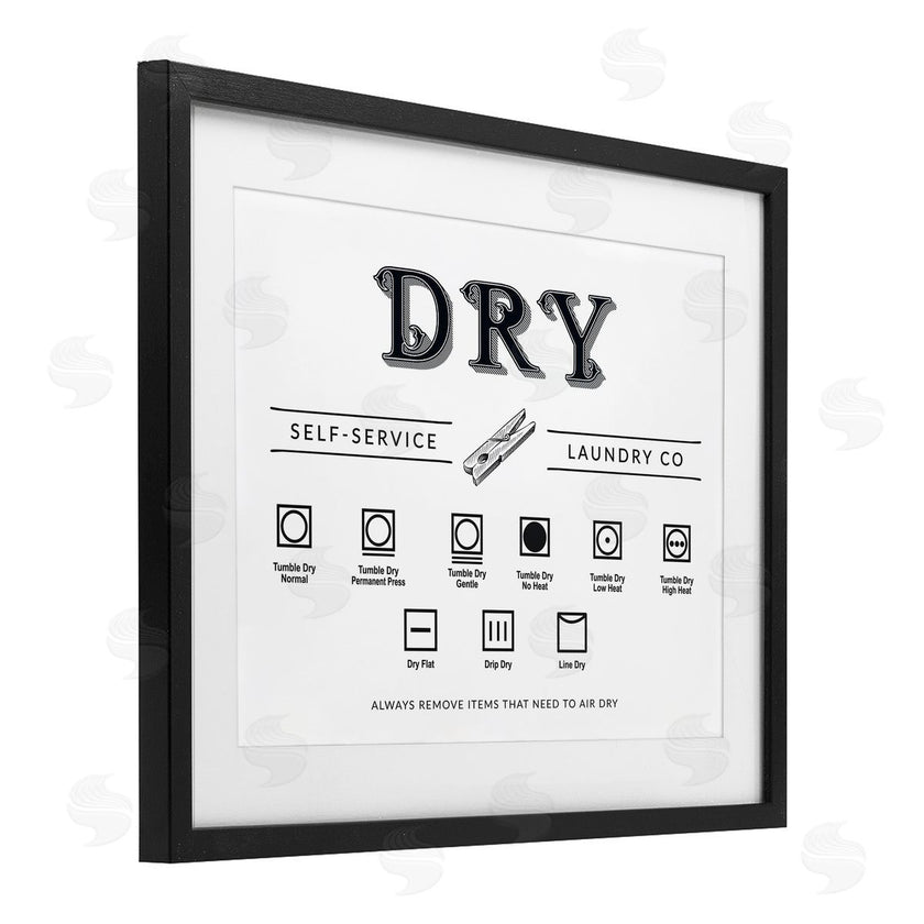 Lettered and Lined | Dry Cycle Instructions Chart