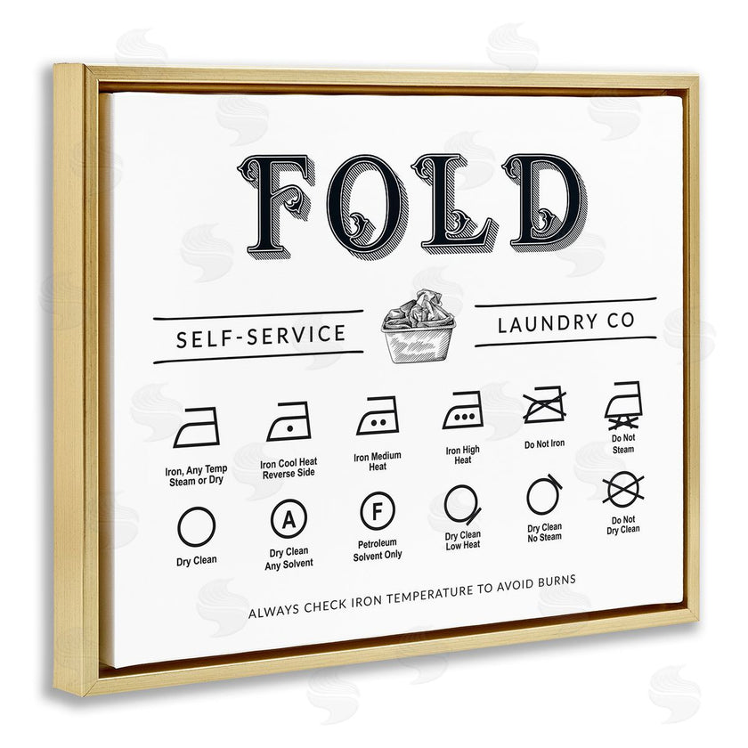 Lettered and Lined | Fold & Iron Symbols Chart