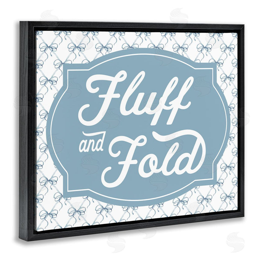 Lettered and Lined | Fluff & Fold with Bow Pattern