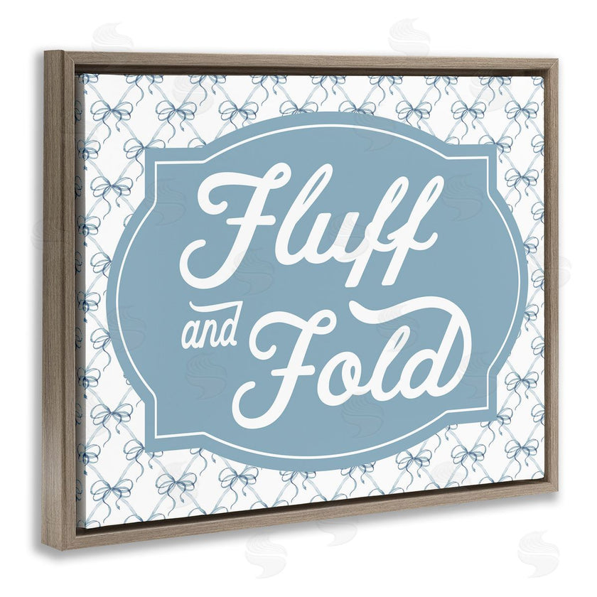 Lettered and Lined | Fluff & Fold with Bow Pattern
