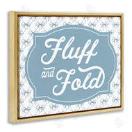 Lettered and Lined | Fluff & Fold with Bow Pattern