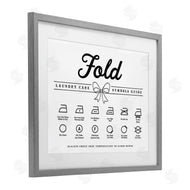 Lettered and Lined | Fold Laundry Symbols Bow Detail