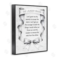 Lettered and Lined | Vintage Ribbon Laundry Prayer