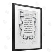 Lettered and Lined | Vintage Ribbon Laundry Prayer