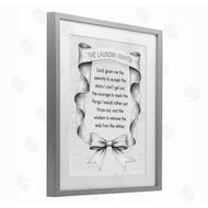 Lettered and Lined | Vintage Ribbon Laundry Prayer