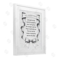 Lettered and Lined | Vintage Ribbon Laundry Prayer