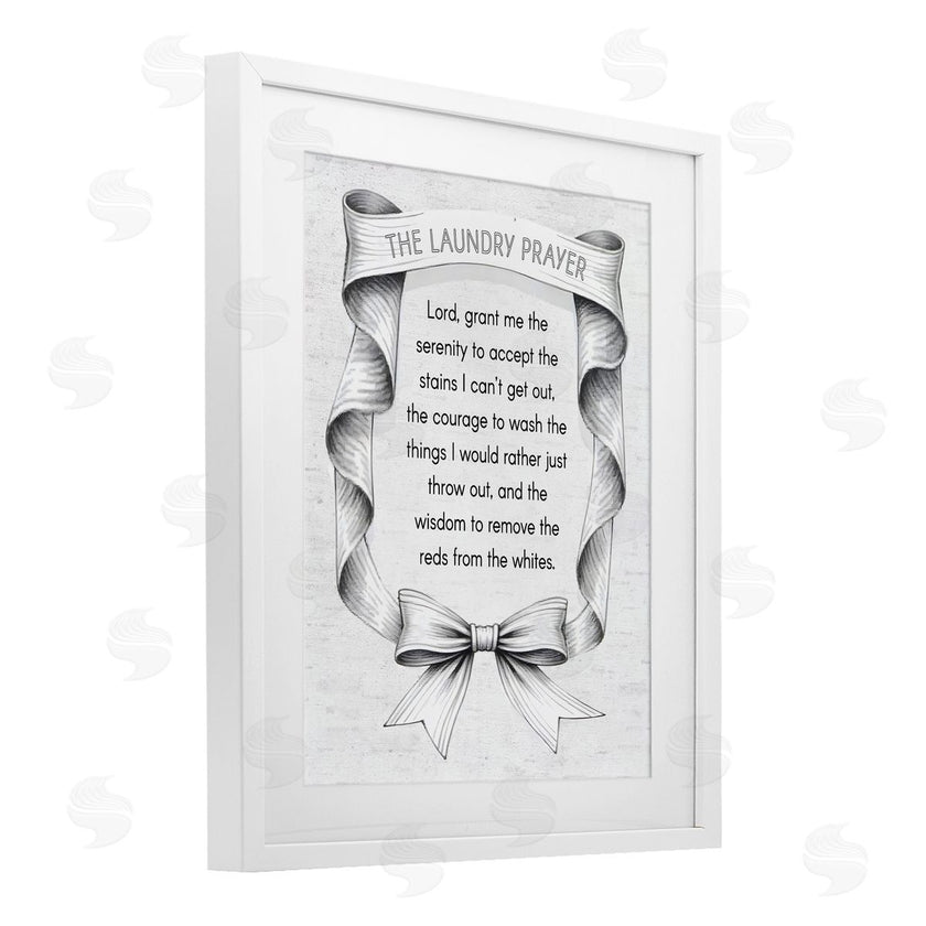 Lettered and Lined | Vintage Ribbon Laundry Prayer