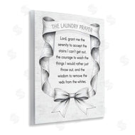 Lettered and Lined | Vintage Ribbon Laundry Prayer