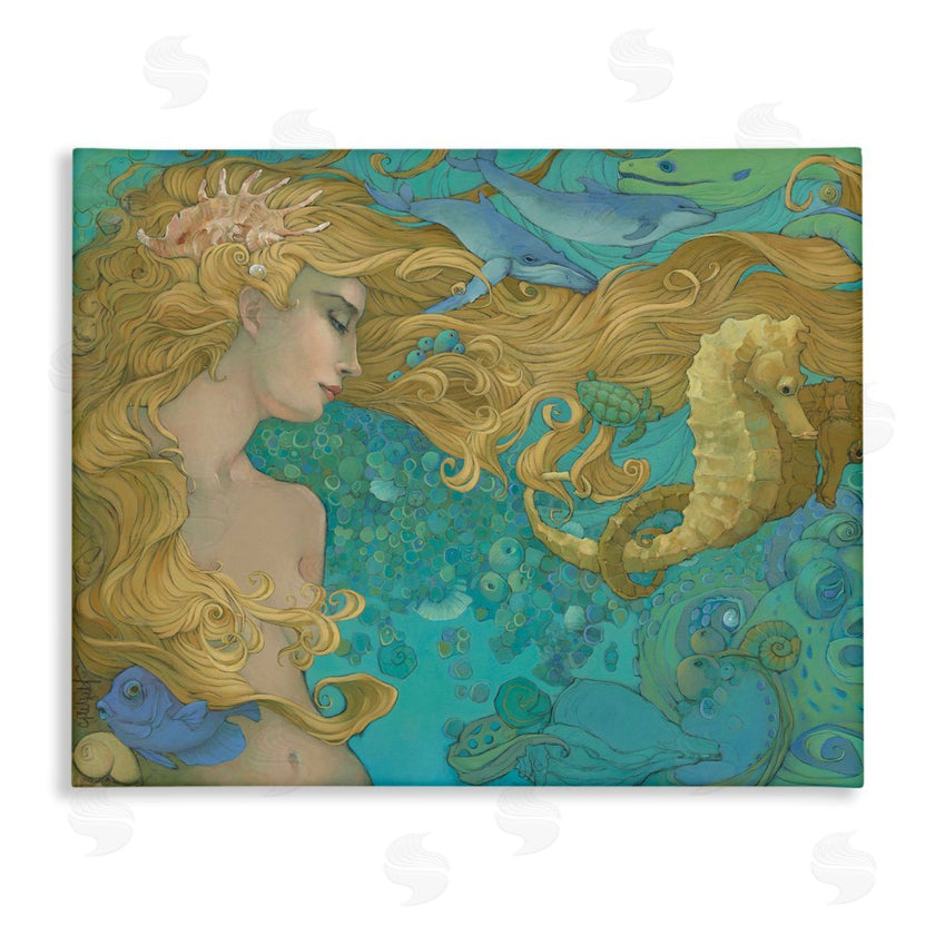 Christina P. Wyatt | Mother Ocean Mermaid Portrait