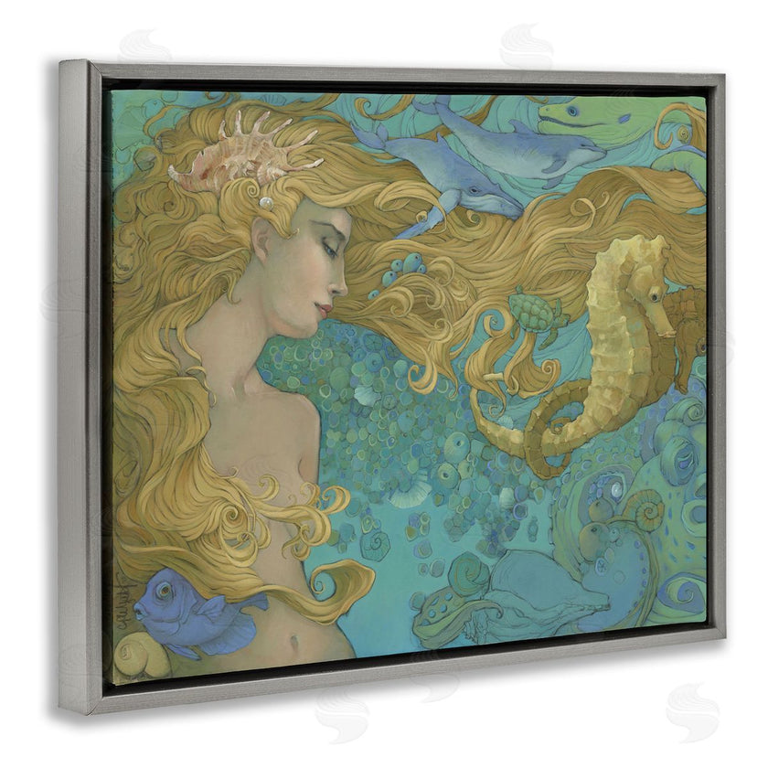Christina P. Wyatt | Mother Ocean Mermaid Portrait