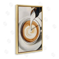Annabelle Hall | Pouring Latte Milk Swirl