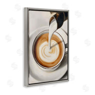 Annabelle Hall | Pouring Latte Milk Swirl