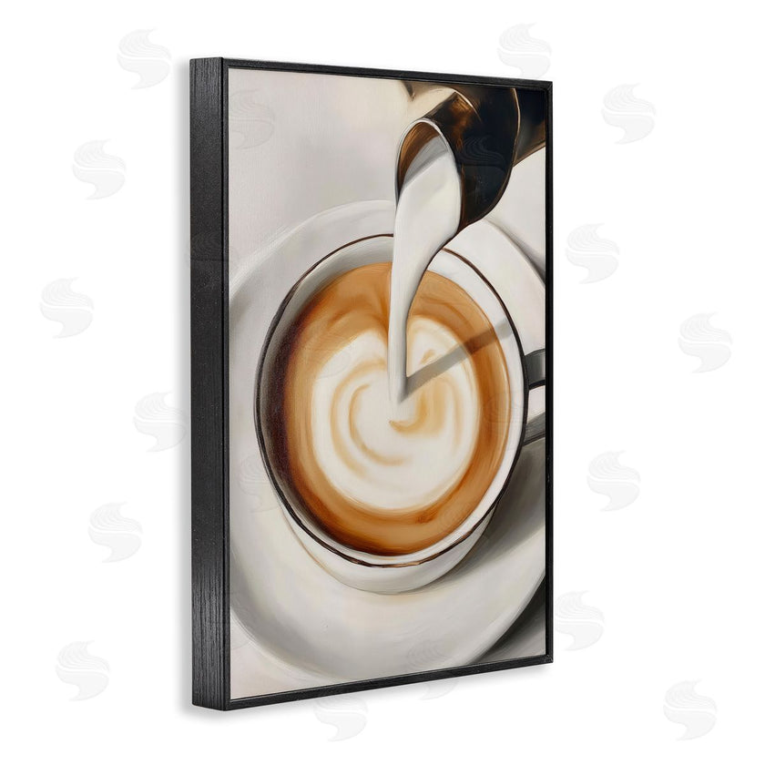 Annabelle Hall | Pouring Latte Milk Swirl