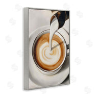 Annabelle Hall | Pouring Latte Milk Swirl