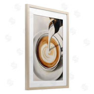 Annabelle Hall | Pouring Latte Milk Swirl
