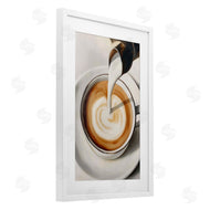 Annabelle Hall | Pouring Latte Milk Swirl