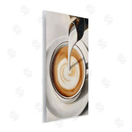 Annabelle Hall | Pouring Latte Milk Swirl
