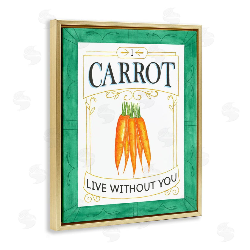 Lara Beeston | Carrot Live Without You Pun
