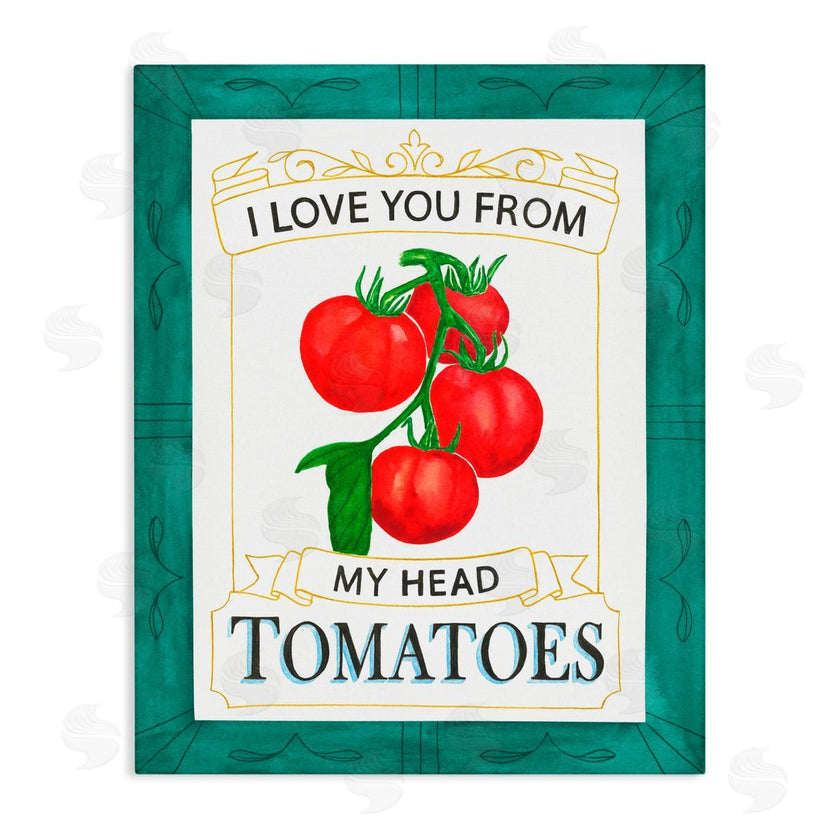 Lara Beeston | My Head Tomatoes Pun