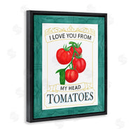 Lara Beeston | My Head Tomatoes Pun