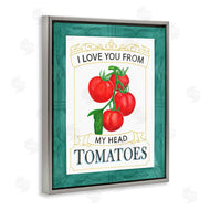 Lara Beeston | My Head Tomatoes Pun