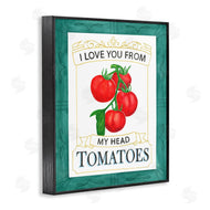 Lara Beeston | My Head Tomatoes Pun
