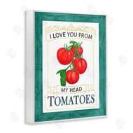 Lara Beeston | My Head Tomatoes Pun