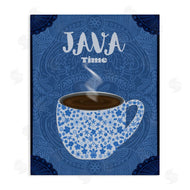 Lori Mosley | Java Time Blue Coffee Mug