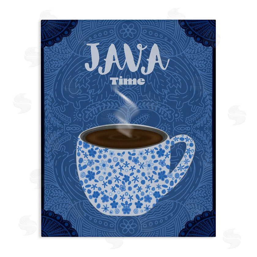 Lori Mosley | Java Time Blue Coffee Mug