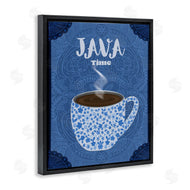 Lori Mosley | Java Time Blue Coffee Mug