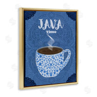 Lori Mosley | Java Time Blue Coffee Mug