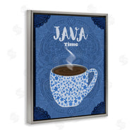 Lori Mosley | Java Time Blue Coffee Mug
