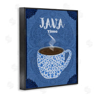 Lori Mosley | Java Time Blue Coffee Mug