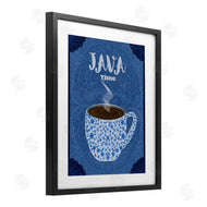 Lori Mosley | Java Time Blue Coffee Mug