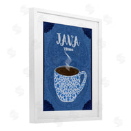 Lori Mosley | Java Time Blue Coffee Mug