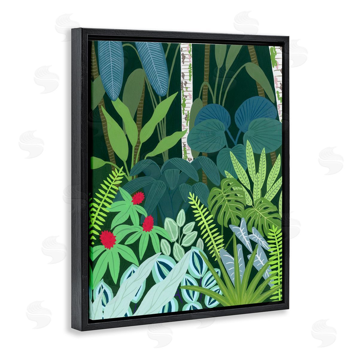 Courtney Haley Exotic Botanical Gardens Canvas Wall Art Print